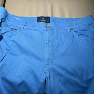 Men’s Brax Cooper Pants size 40w 35L Light Denim Blue